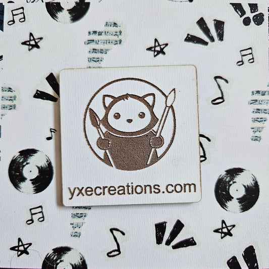 Next Level Sheet - Printed Acrylic and Plywood Sheets - Cool Music - Close Up