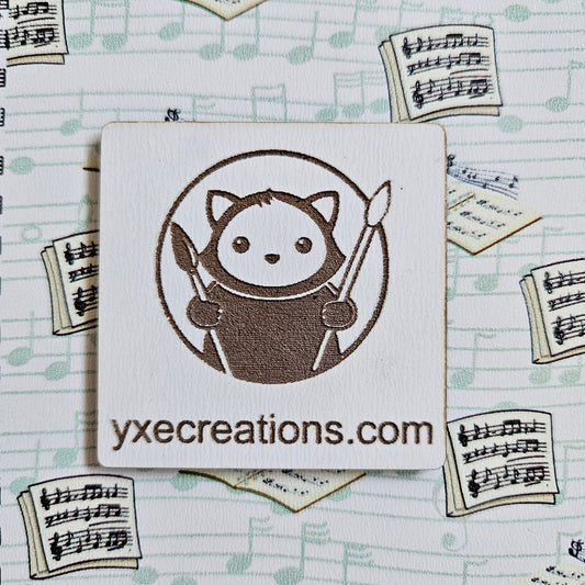 Next Level Sheet - Printed Acrylic and Plywood Sheets - Music Notes - Close Up