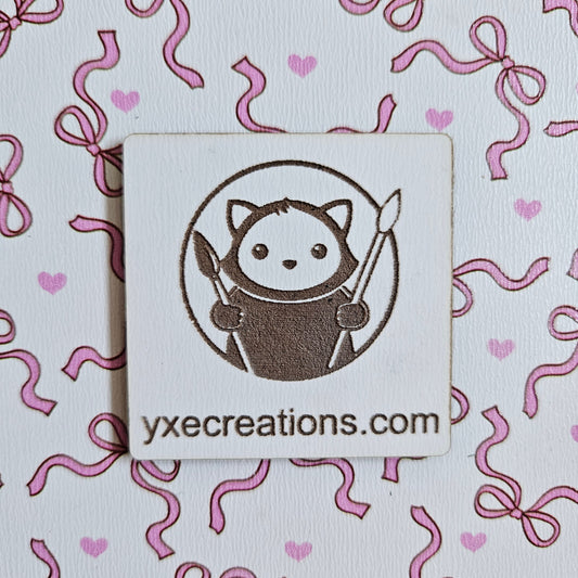 Next Level Sheet - Printed Acrylic and Plywood Sheets - Pink Hearts and Bows - Close Up