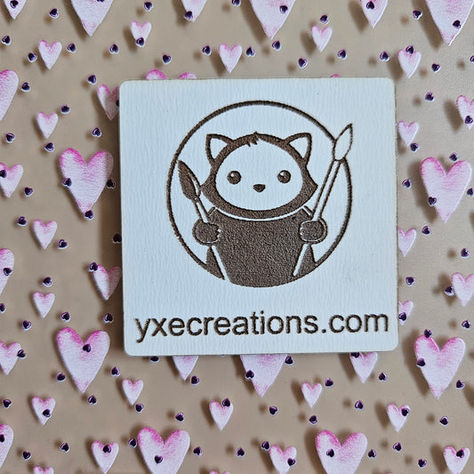 Next Level Sheet - Printed Acrylic and Plywood Sheets - Pink and Purple Hearts - Close Up