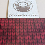 Red Knitted Fabric - Next Level Sheet