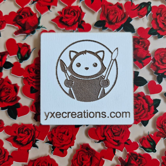 Next Level Sheet - Printed Acrylic and Plywood Sheets - Roses and Hearts - Close Up