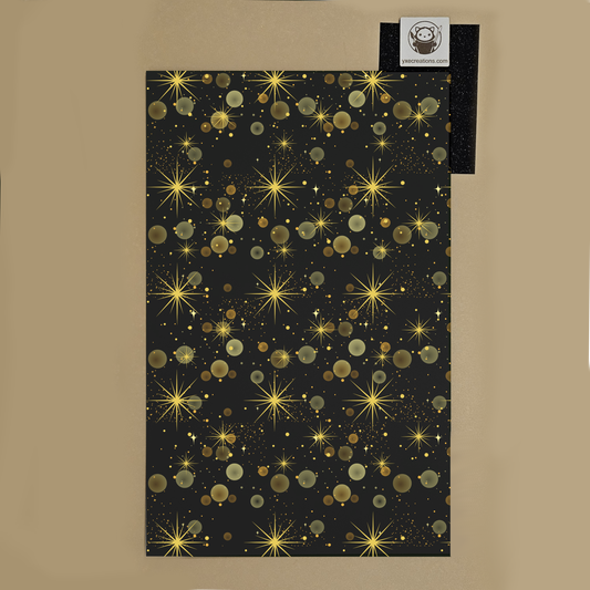Next Level Sheet for laser cutting - Pattern Acrylic and Plywood - Golden Stars