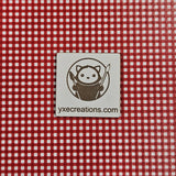 Red Gingham - Next Level Sheet