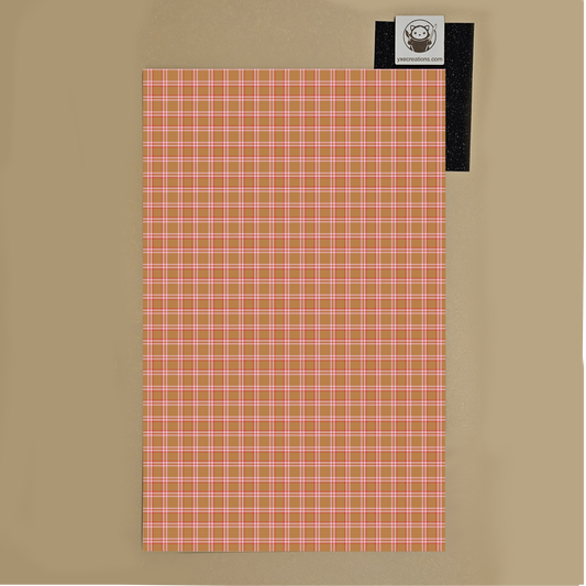 Orange and Red Plaid - Next Level Sheet