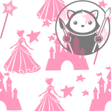 Pink Princess Dream - Next Level Sheet