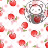 Pink Ribbons and Apples - Next Level Sheet