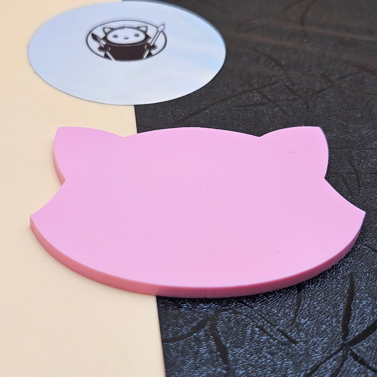 Pink Acrylic swatch