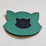 Green - Engraves Black- Leatherette Sheet – PU Material
