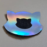 Holographic - Engraves Black - Leatherette Sheet – PU Material