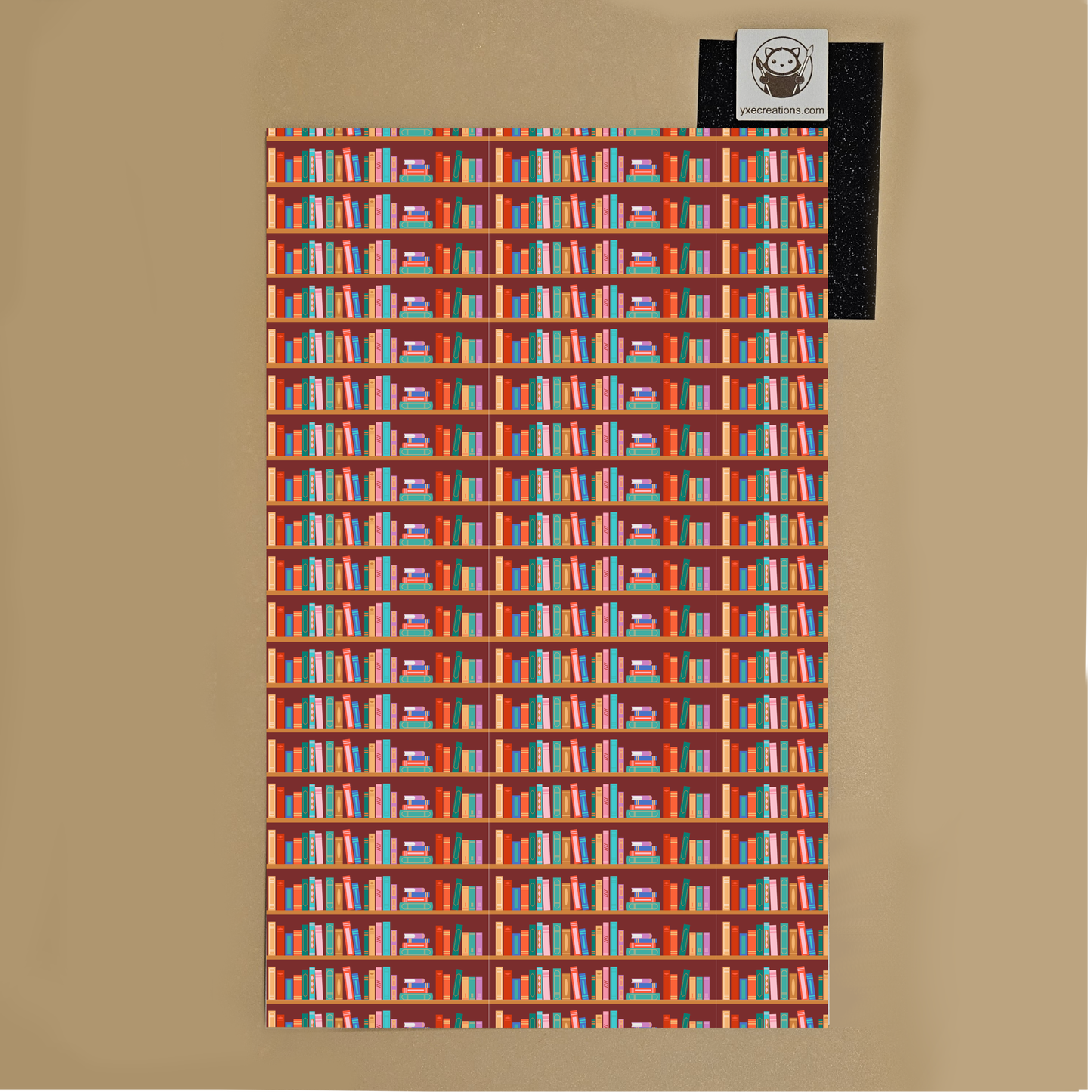 Next Level Sheets - Printed Acrylic and Plywood - Simple Bookshelves Preview 2