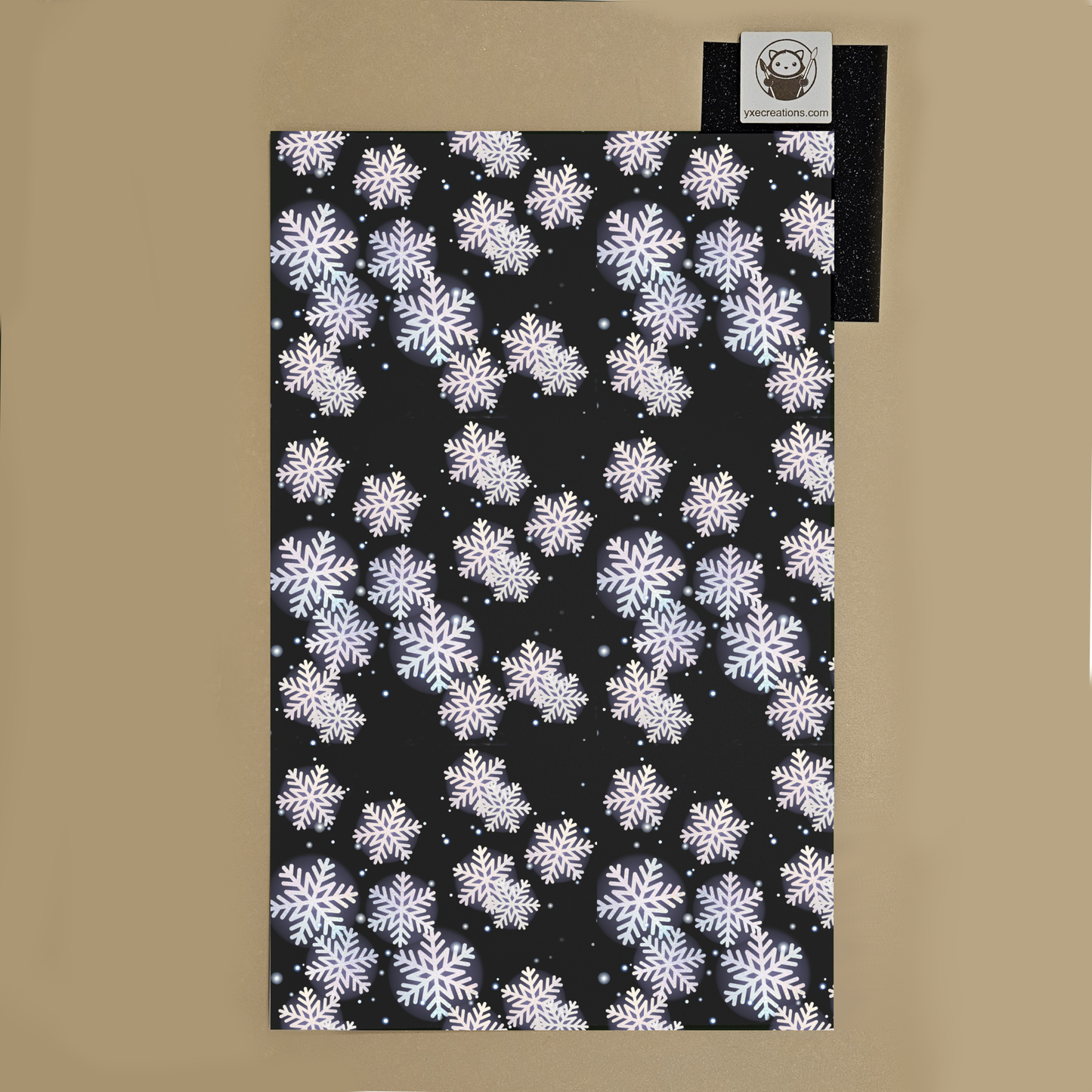 White Snowflakes - Next Level Sheet