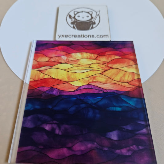 Stained Glass Imitation - Gradient - Next Level Sheet Close Up