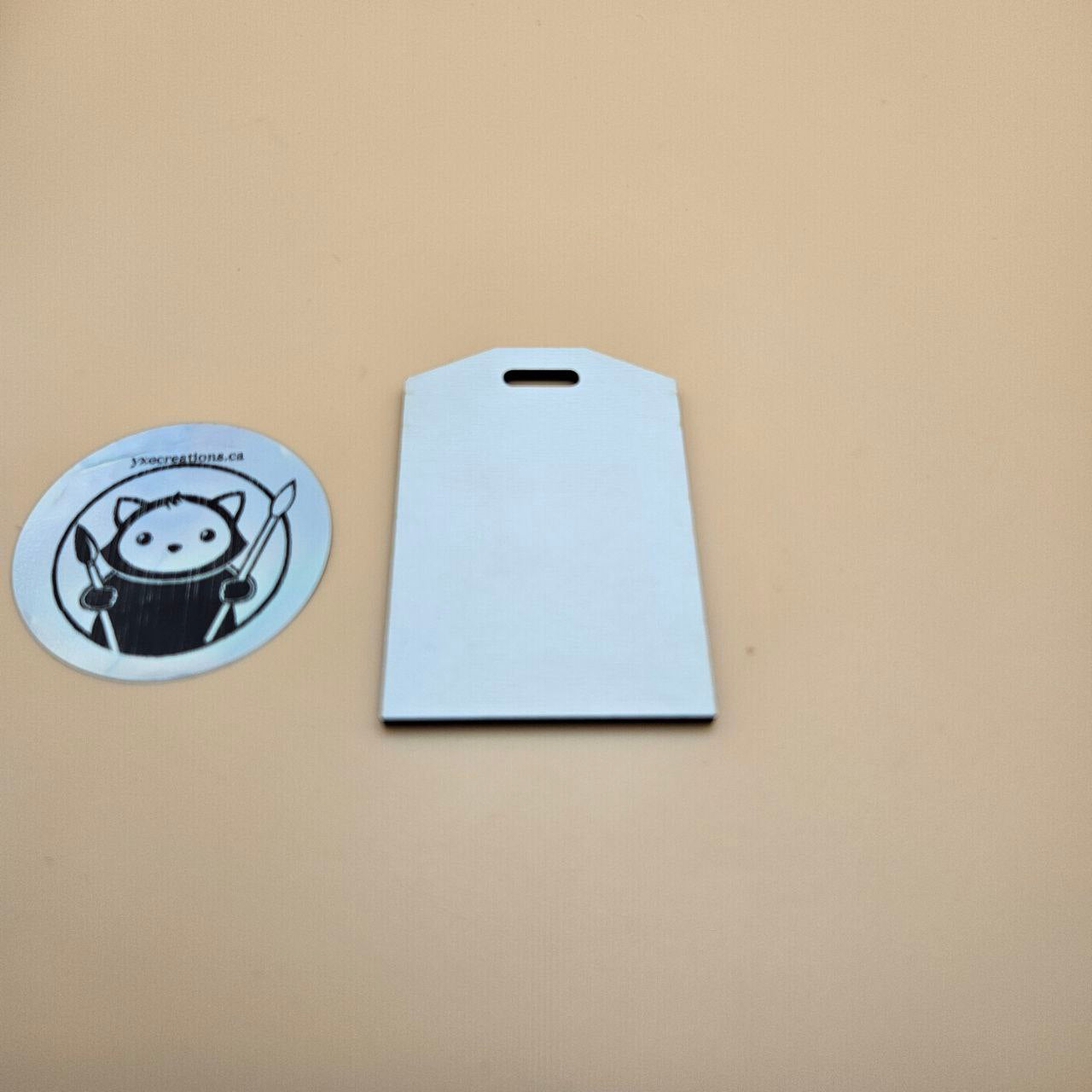 Tag Sublimation Blank