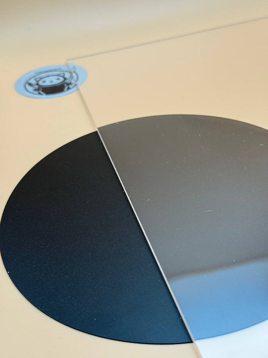 Transparent Cast Acrylic Sheet 1/8" 3mm  for crafts and laser cutting