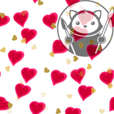 Two Tone Hearts - Next Level Sheet