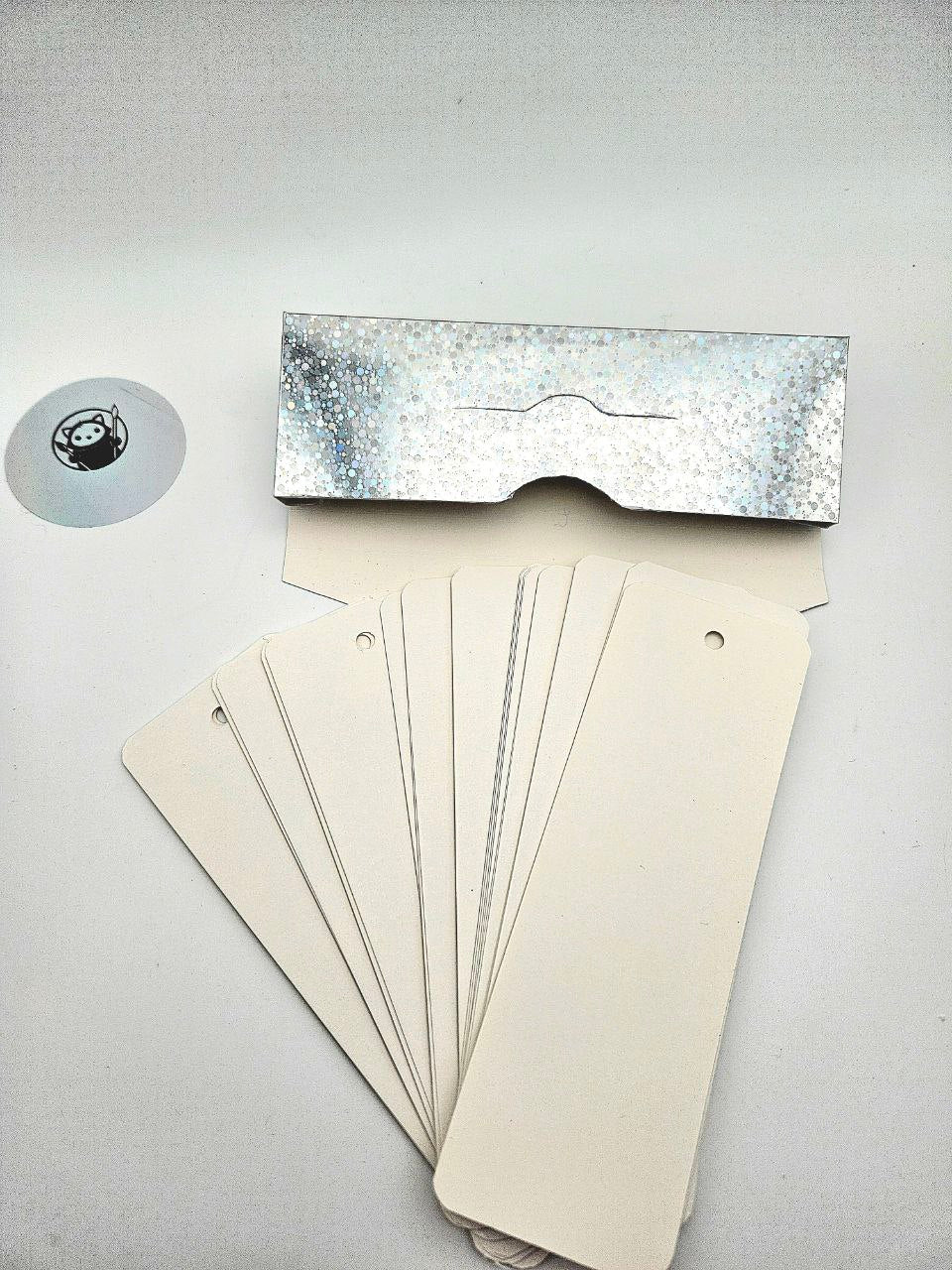 Bookmark Base - Whitee Cardstock in a box