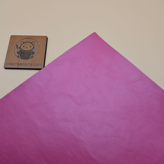 Bright Pink - Engraves Black - Glossy Leatherette Sheet – PU Material (view 2)