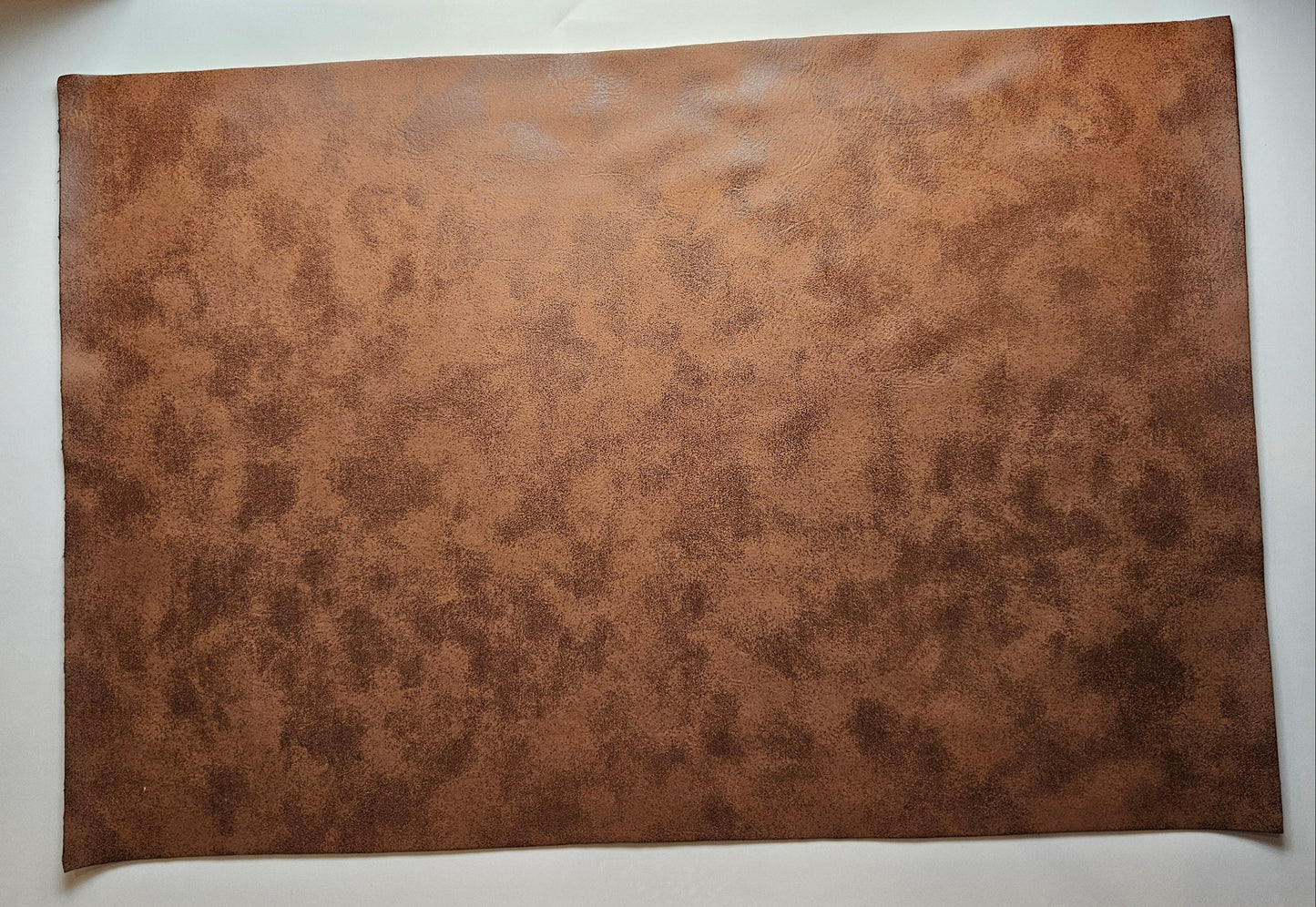 Caramel / Engraves Black - Matte Vintage - Leatherette Sheet - PU Material (view 2)