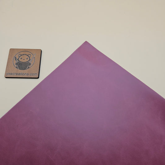Dark Pink - Engraves Black - Glossy Leatherette Sheet – PU Material (view 2)