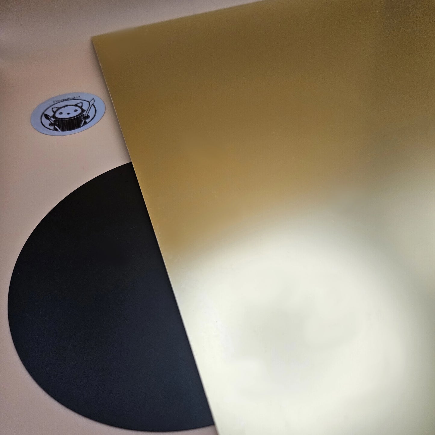 Gold Mirror Acrylic Sheet with PE Protective Film