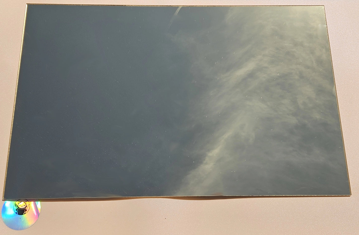 Gold Mirror Acrylic Sheet 12 x 20