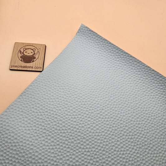 Gray / Engraves Black - Golf Texture - Leatherette Sheet - PU Material (view 2)