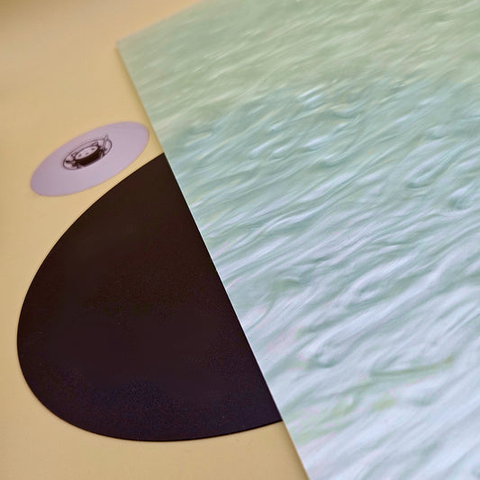 Green Pearl opaque acrylic Sheet