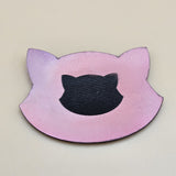 Holographic Glossy - Rose Alloy - Laserable Leatherette - PU Matherial