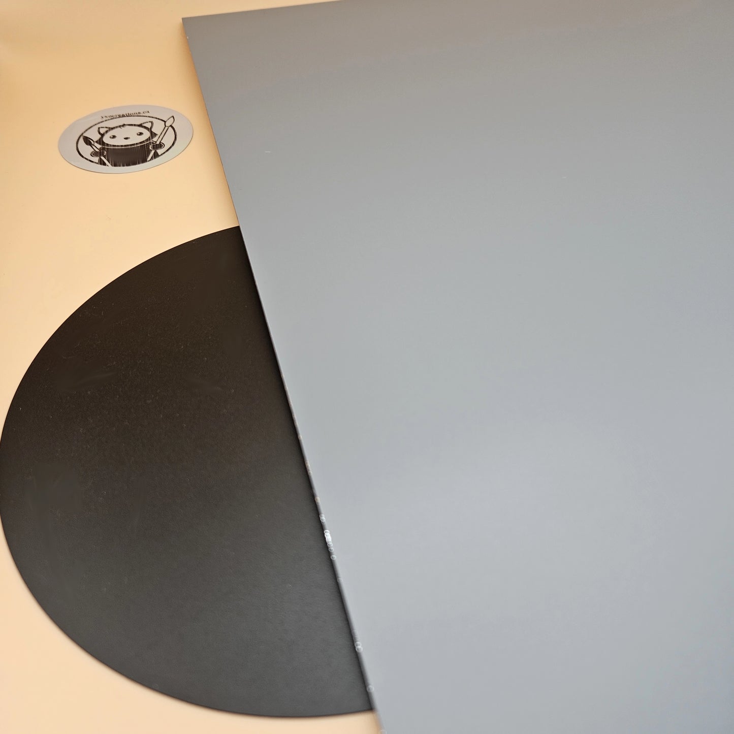 MIrror acrylic Sheet - back paint side