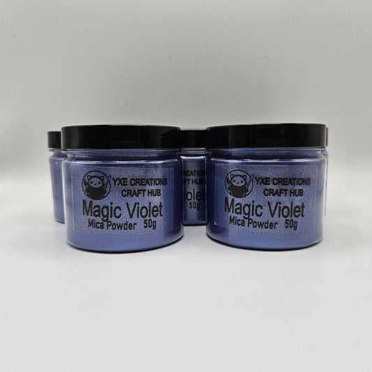Magic Violet Mica Powder - 50 g jar