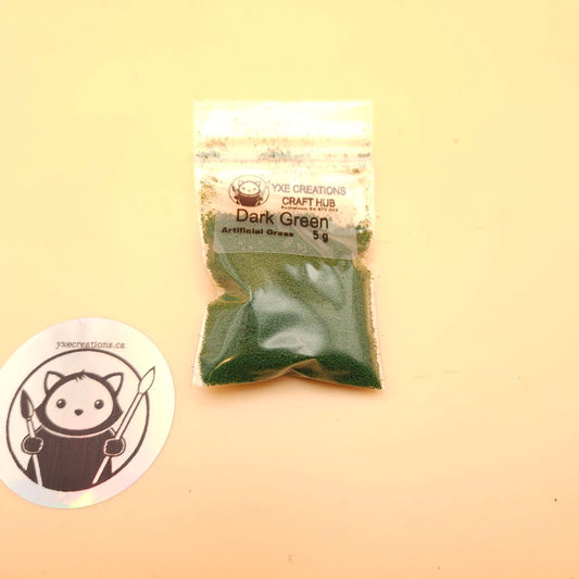 Artificial Green Grass - Resin Filler - Dark Green