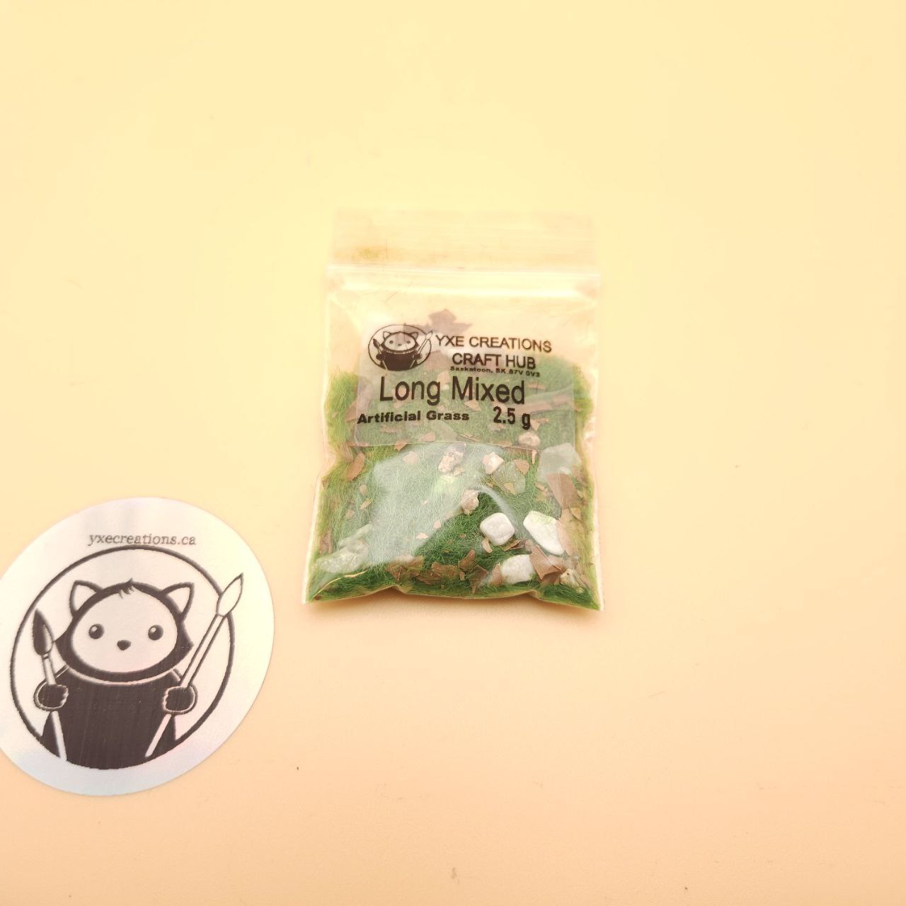 Artificial Green Grass - Resin Filler - Long Mixed