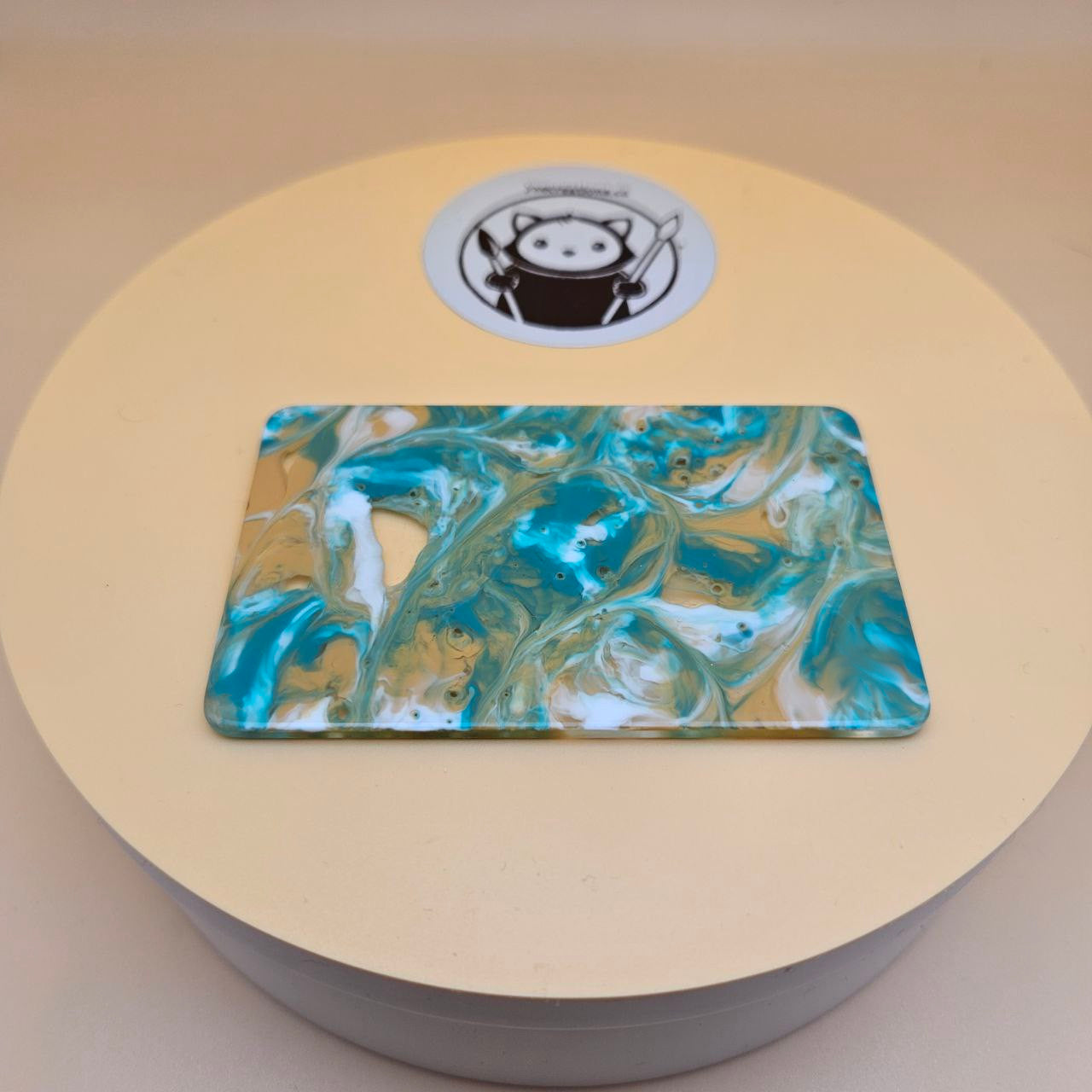 Blue Tides Designer Cast Acrylic Sheets