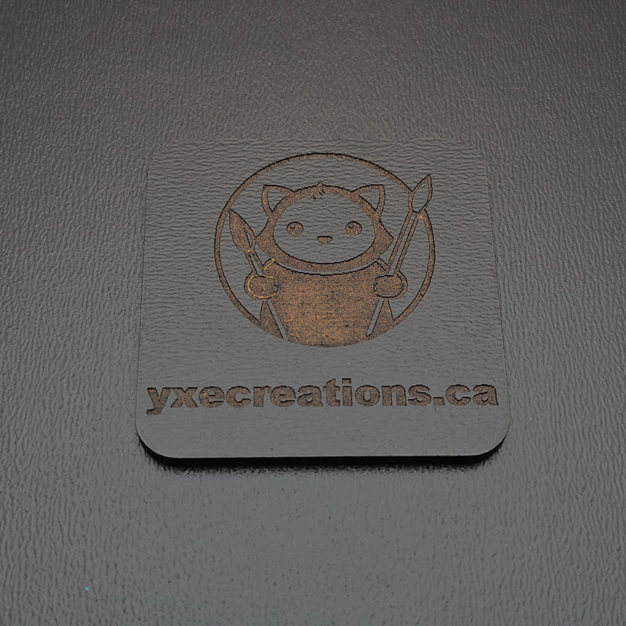Black Pre-finished Laser Plywood for Cutting, Engraving, Sublimation and Crafts