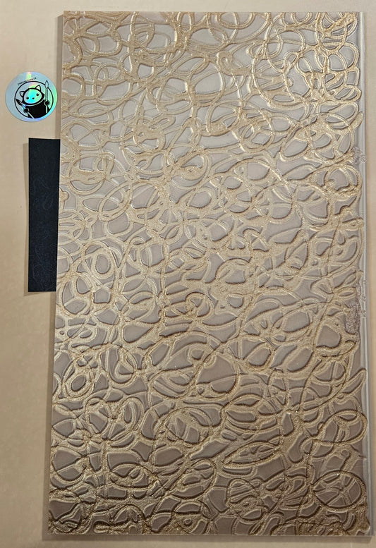 Designer Acrylic Sheet - Pixie Trails - Fawn Beige (4mm)