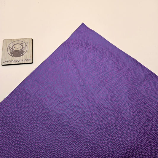 Purple / Engraves Black - Basketball Texture - Leatherette Sheet - PU Material (view 2)