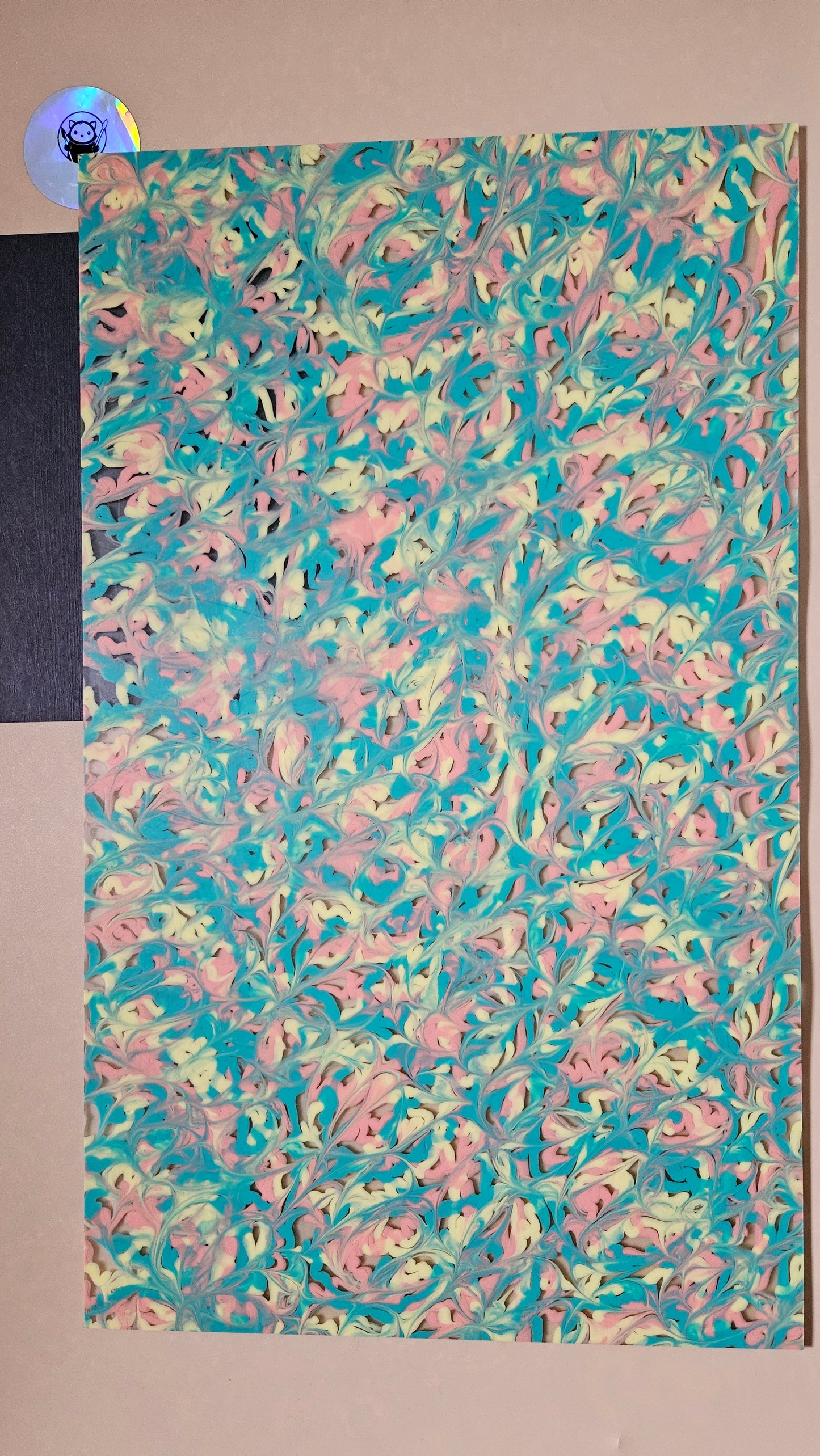 Designer Acrylic - Cotton Candy Tides