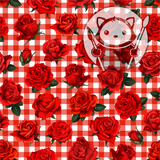 Roses and Plaid - Next Level Sheet