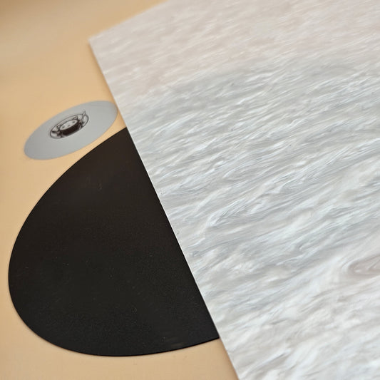 Silver Pearl Acrylic Sheet