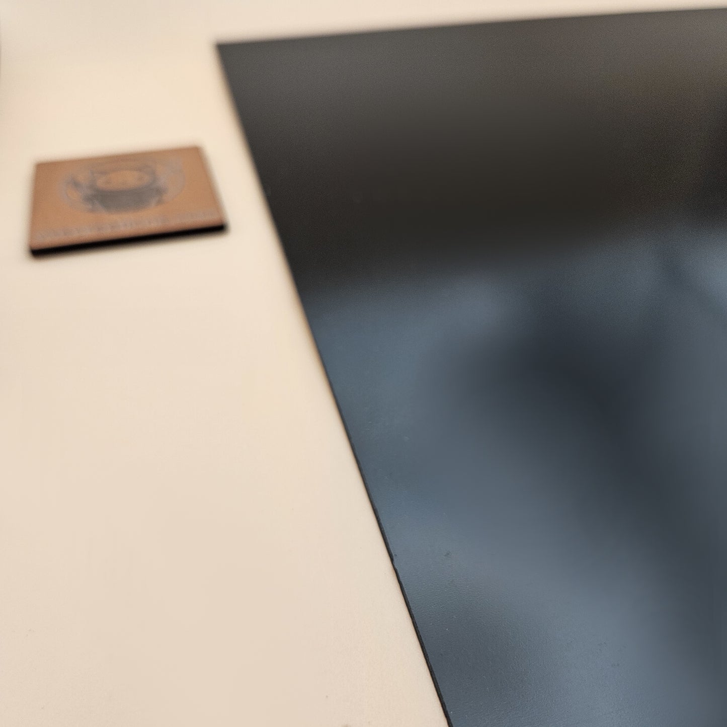 Two-Tone Engravable Acrylic - Light Gray - Engraves Black (view 3)
