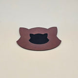Vintage Brown - Engraves Black - Leatherette Sheet – PU Material