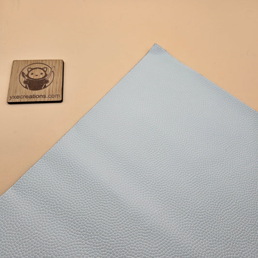 White / Engraves Black - Basketball Texture - Leatherette Sheet - PU Material (view 2)