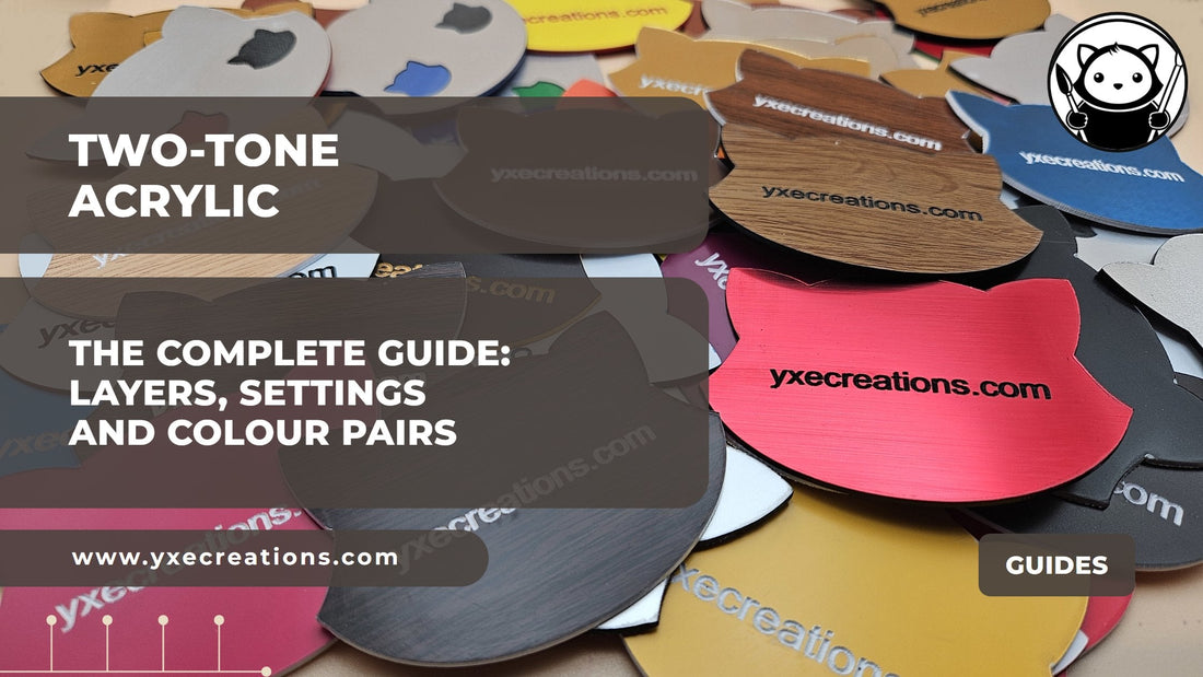 Two-tone acrylic: the complete guide