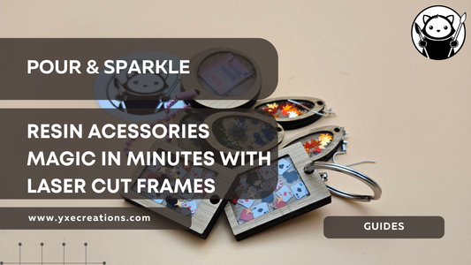 Pour & Sparkle: Keychain Magic in Minutes