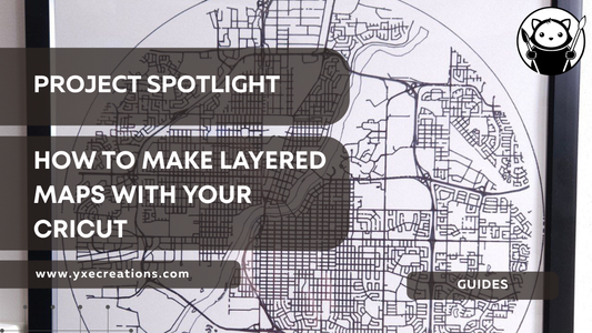 How to Make Layered Maps with Your Cricut