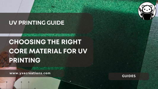 Next Level Sheets: Choosing the Right Core Material for UV Printing