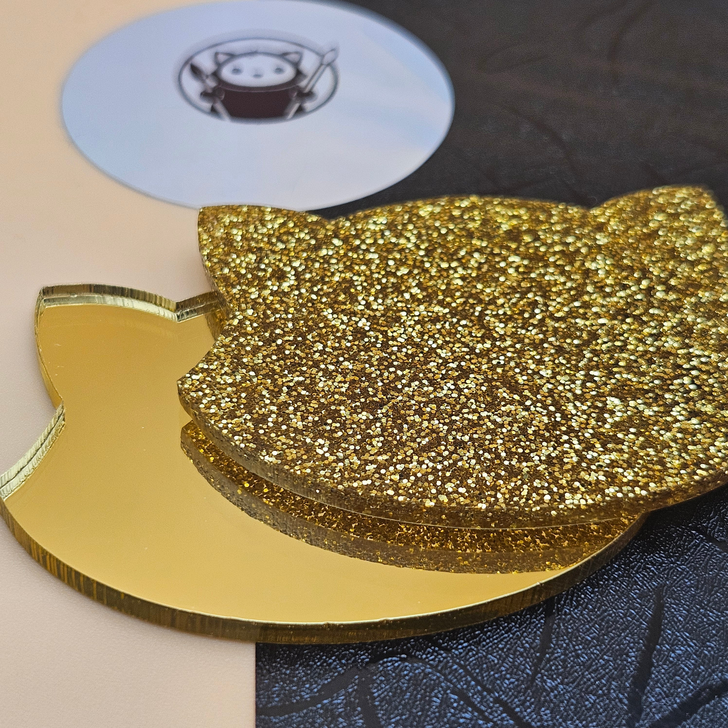 Gold Acrylics