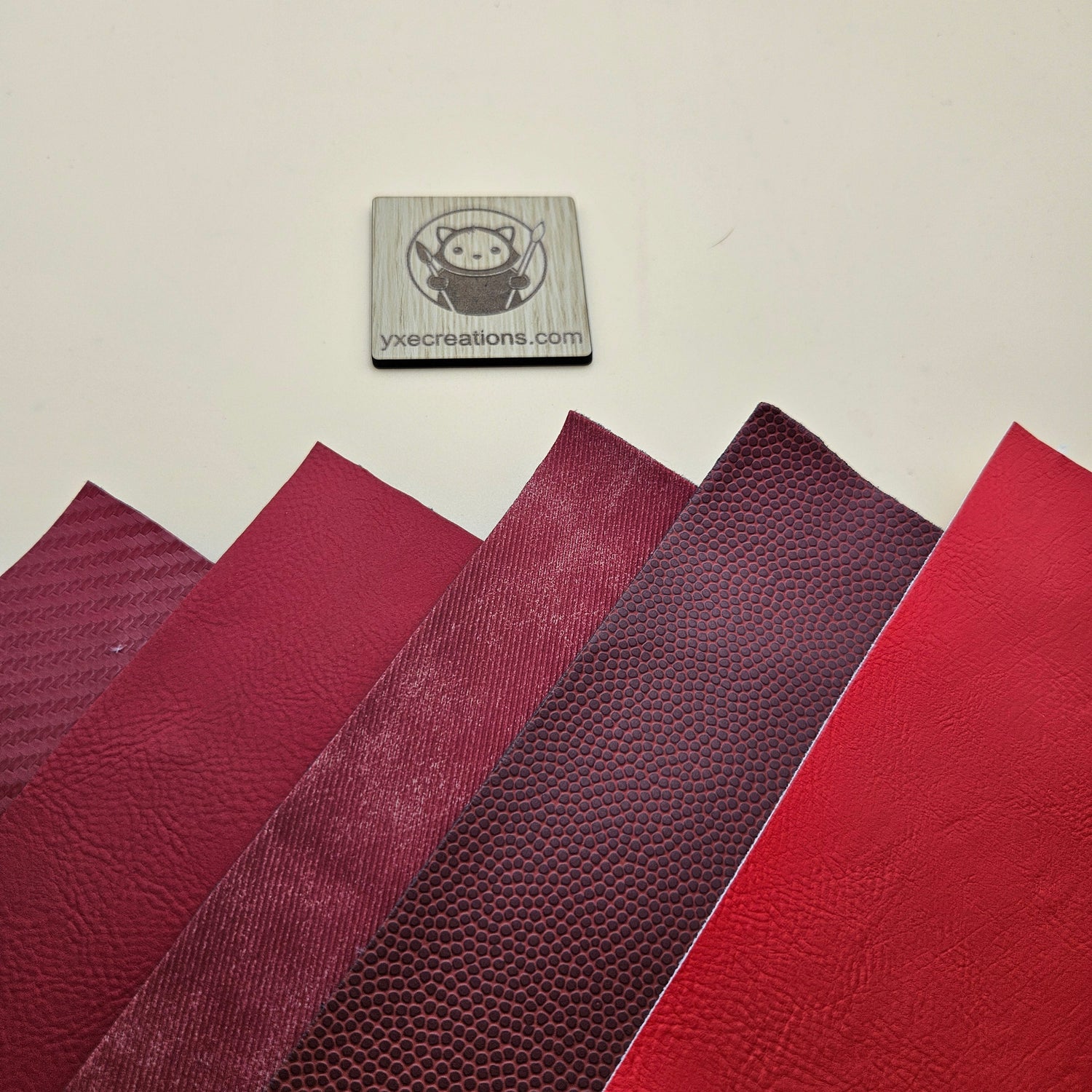 Red Leatherette
