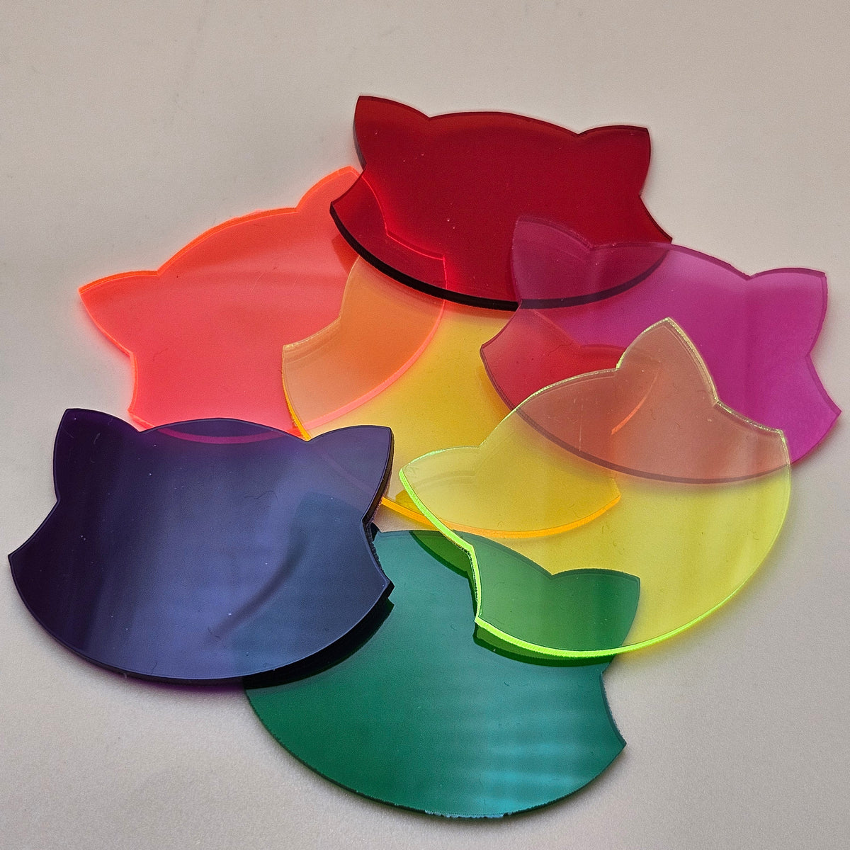 Clear Coloured Acrylic
